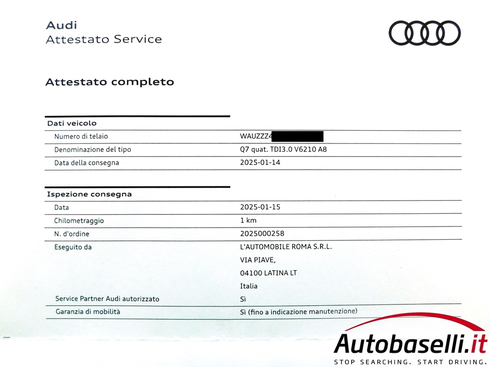 AUDI Q7 50TDI QUATTRO TIPTRONIC S-LINE EDITION 7P - Foto 99