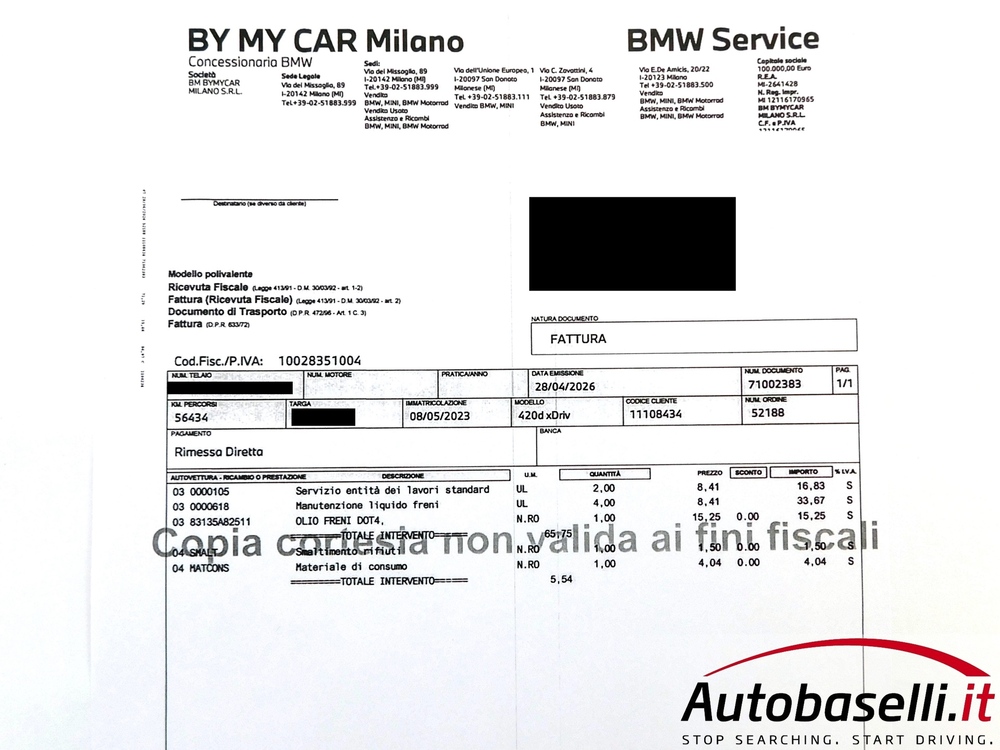 BMW NUOVA 420D XDRIVE 48V COUPÉ MSPORT - Foto 85