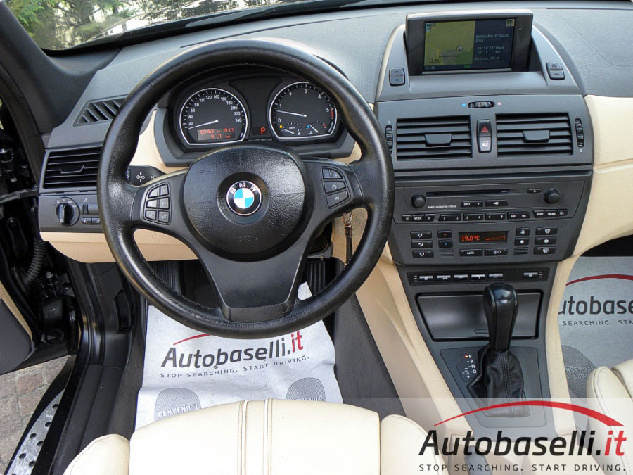 BMW X3 3.0 D FUTURA PACK SPORT STEPTRONIC + NAVIGATORE